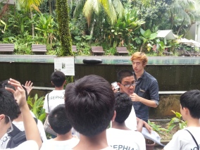 Learning how the eco-friendly pool works